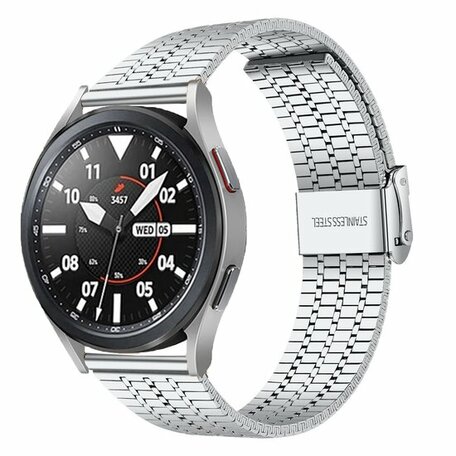 Stahlband - Silber - Samsung Galaxy Watch Active 2