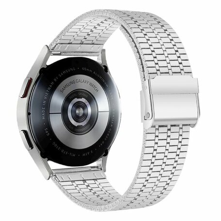 Stahlband - Silber - Samsung Galaxy Watch Active 2