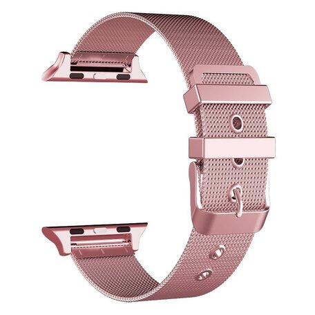 Milanaise mit Schnallenarmband - Roségold - Geeignet für Apple Watch 38mm / 40mm / 41mm