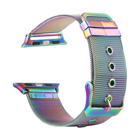 Milanaise mit Schnallenarmband - Multicolour - Geeignet für Apple Watch 38mm / 40mm / 41mm
