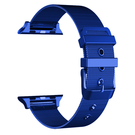 Milanaise mit Schnallenarmband - Blau - Geeignet für Apple Watch 38mm / 40mm / 41mm