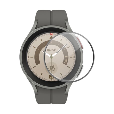 Bildschirmschutz - Vollständige Abdeckung - Geeignet für die Samsung Galaxy Watch 5 Pro - 45mm