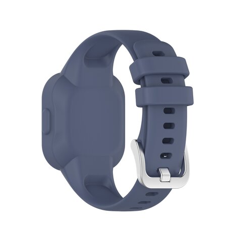 Silikon einfarbig - Blau grau - Garmin Vivofit Junior 3