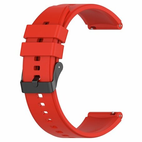 Silikonband mit Schnalle - Rot - Samsung Galaxy Watch 5 (Pro) - 40mm / 44mm / 45mm