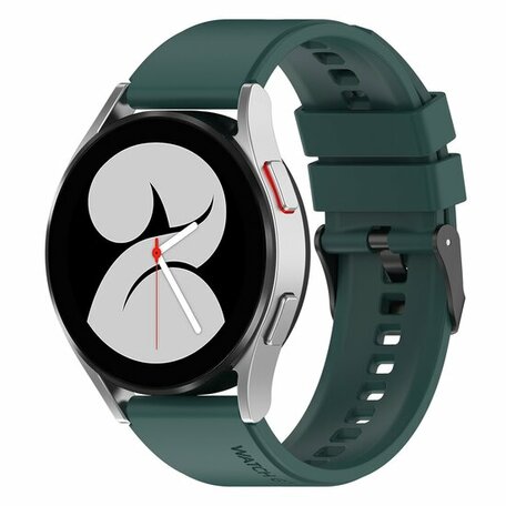 Silikonband mit Schnalle - Grün - Samsung Galaxy Watch 5 (Pro) - 40mm / 44mm / 45mm