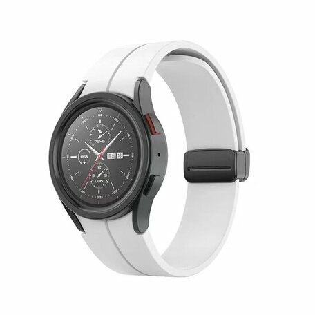 D-Schnallen-Sportarmband - Weiß - Samsung Galaxy Watch 5 (Pro) - 40mm / 44mm / 45mm