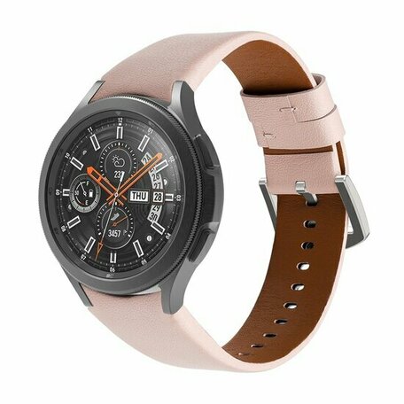 Lederarmband - Hellrosa - Samsung Galaxy Watch 5 (Pro) - 40mm / 44mm / 45mm