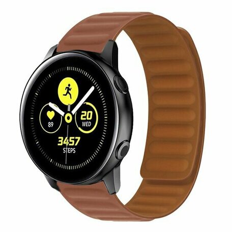 Silikon Loop Armband - Braun - Samsung Galaxy Watch 5 (Pro) - 40mm / 44mm / 45mm