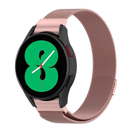 Milanese-Armband (runder Anschluss) - Roségold - Samsung Galaxy Watch 5 (Pro) - 40mm / 44mm / 45mm