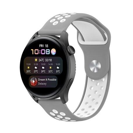 Sport Edition - Grau + Weiß - Samsung Galaxy Watch - 46mm / Samsung Gear S3