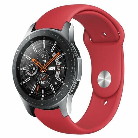 Gummi-Sportband - Rot - Samsung Galaxy Watch - 46mm / Samsung Gear S3