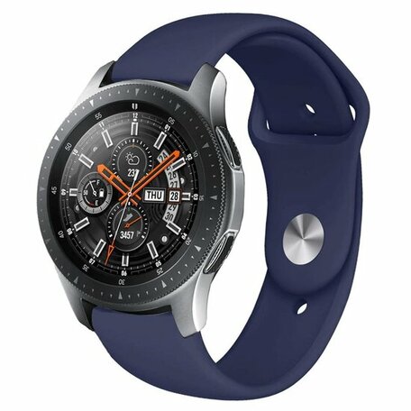 Gummi-Sportband - Dunkelblau - Samsung Galaxy Watch - 46mm / Samsung Gear S3