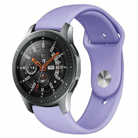 Gummi-Sportband - Flieder - Samsung Galaxy Watch - 46mm / Samsung Gear S3