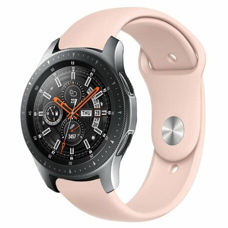 Gummi-Sportband - Weiches Rosa - Samsung Galaxy Watch - 46mm / Samsung Gear S3