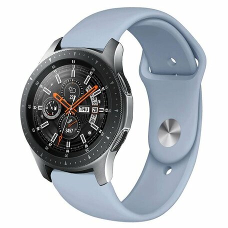 Gummi-Sportband - Hellblau - Samsung Galaxy Watch - 46mm / Samsung Gear S3