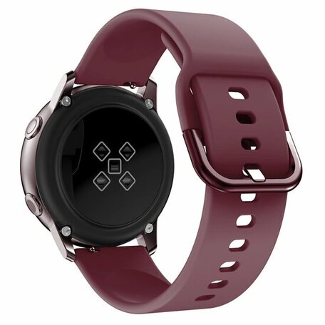 Silikon-Sportband - Bordeaux - Samsung Galaxy Watch - 46mm / Samsung Gear S3