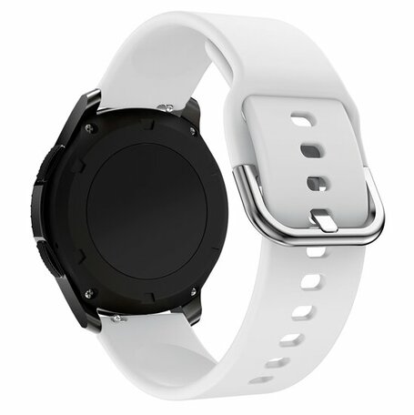 Silikon-Sportband - Weiß - Samsung Galaxy Watch - 46mm / Samsung Gear S3