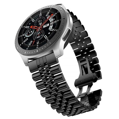 Stahlband - Schwarz - Samsung Galaxy Watch - 46mm / Samsung Gear S3