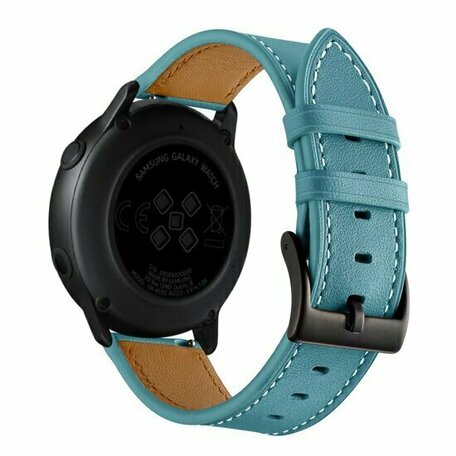 Samsung Galaxy Watch - 46mm / Samsung Gear S3 - Lederband - Blau