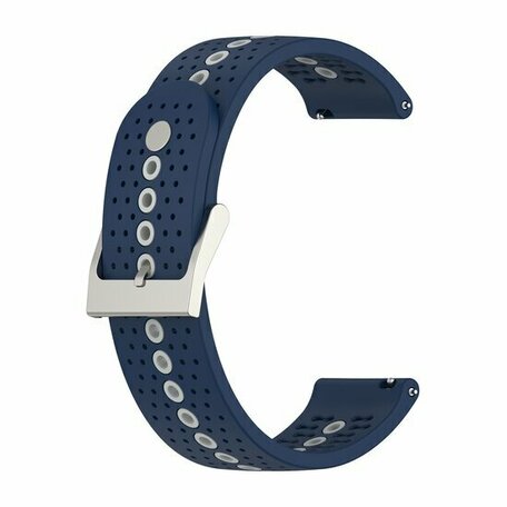 Samsung Galaxy Watch - 46mm / Samsung Gear S3 - Dot Pattern Armband - Dunkelblau