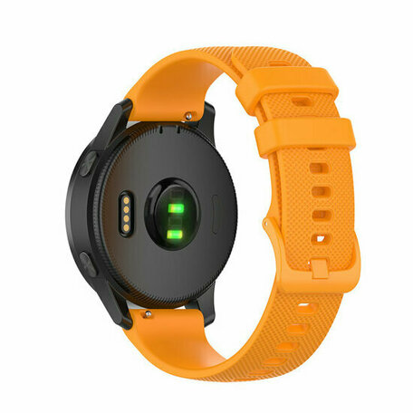 Samsung Galaxy Watch - 46mm / Samsung Gear S3 - Sportarmband mit Muster - Orange