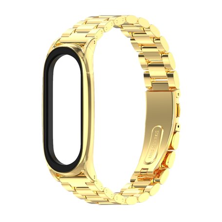 Metallgliederarmband für Xiaomi Mi Band 3/4/5/6/7 - Gold