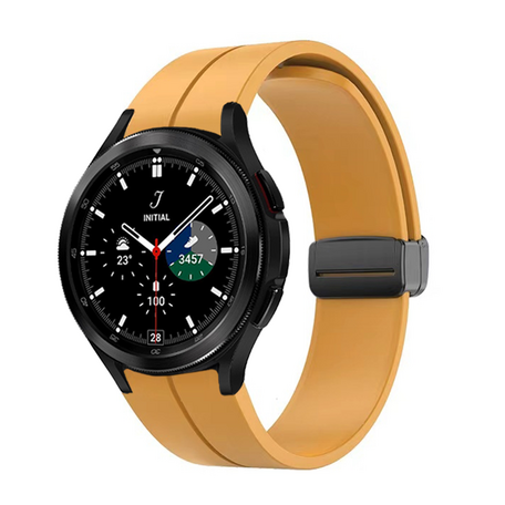 Samsung Galaxy Watch 5 Pro - 45mm - D-Schnallen-Sportarmband - Ocker
