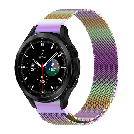 Samsung Galaxy Watch 4 Classic - 42mm / 46mm - Milanaise-Armband (runder Anschluss) - Multicolour