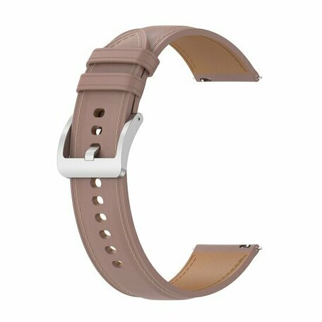 Samsung Galaxy Watch - 46mm / Samsung Gear S3 - Luxus-Lederarmband - Hellbraun
