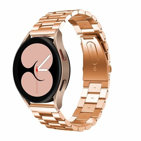 Samsung Galaxy Watch Active 2 - Stahlgliederband - Roségold