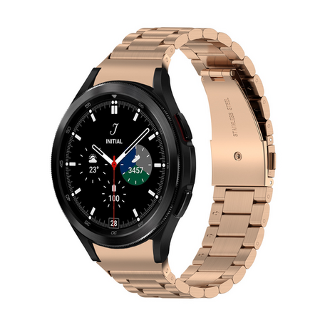 Samsung Galaxy Watch 4 Classic - 42mm / 46mm - Stahlgliederband - Rose gold