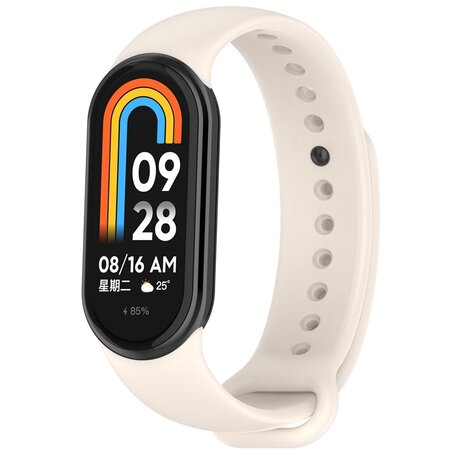 Silikonband - Beige - Xiaomi Smart band 8