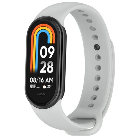 Silikonband - Grau - Xiaomi Smart band 8