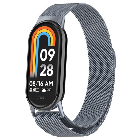 Milanaise Band - Space grau - Xiaomi Smart band 8