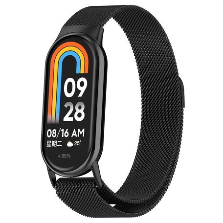 Milanaise Band - Schwarz - Xiaomi Smart band 8