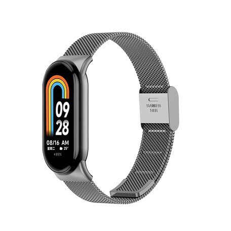 Milanaise Band - Space grau - Xiaomi Smart band 8