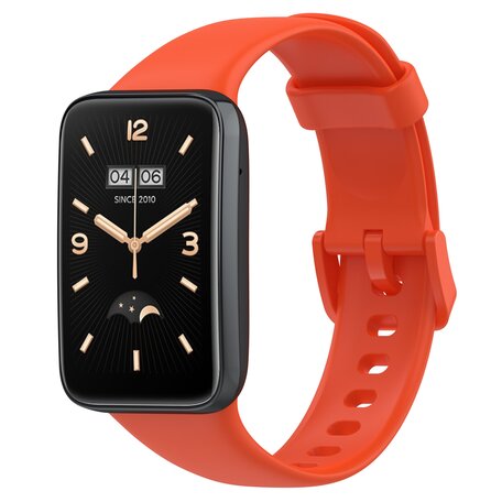 Silikon-Sportband - Orange - Xiaomi Smart band 7 Pro