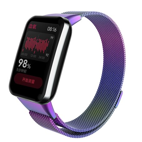 Milanaise-Armband - Mehrfarbig - Xiaomi Smart Band 7 Pro