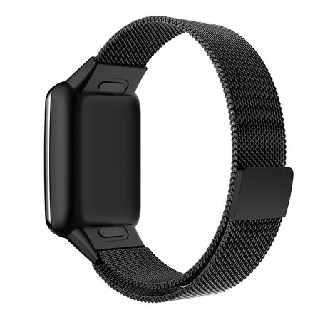 Milanaise-Armband - Schwarz - Xiaomi Smart Band 7 Pro