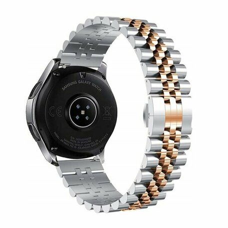Stahlband - Silber / Roségold - Samsung Galaxy Watch 6 - 40mm & 44mm