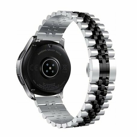 Stahlband - Silber/Schwarz - Samsung Galaxy Watch 6 - 40mm & 44mm