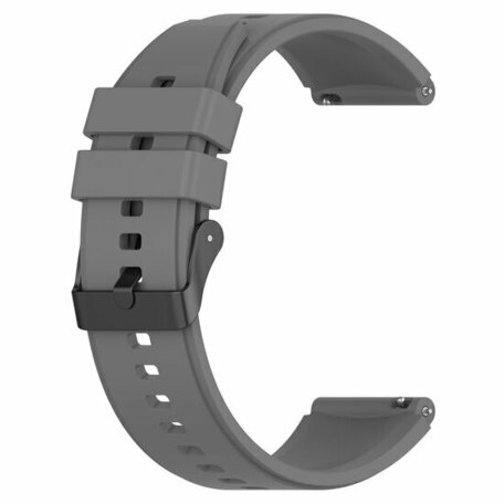 Silikonband mit Schnalle - Grau - Samsung Galaxy Watch 6 - 40mm & 44mm