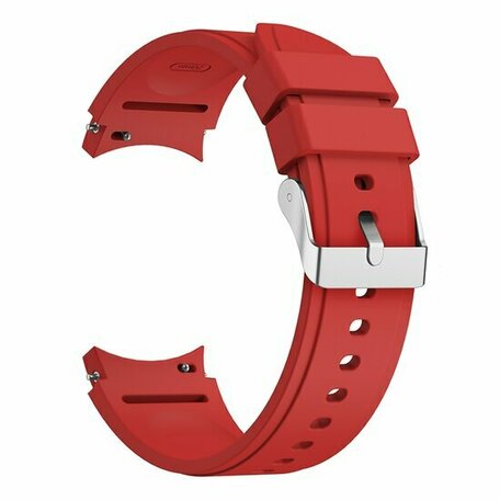 Silikon-Sportband - Rot - Samsung Galaxy Watch 6 - 40mm & 44mm