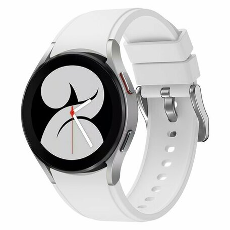 Silikon-Sportband - Weiß - Samsung Galaxy Watch 6 - 40mm & 44mm