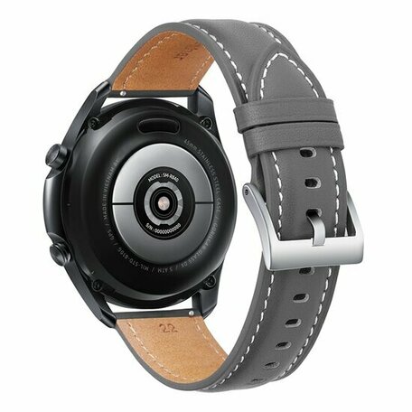 Premium-Lederarmband - Grau - Samsung Galaxy Watch 6 - 40mm & 44mm