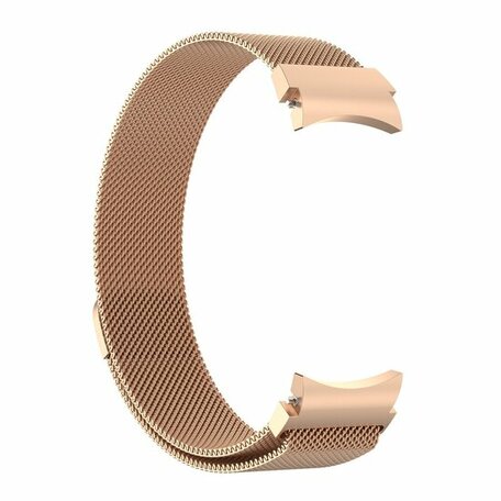 Milanaise-Armband (runder Anschluss) - Champagner Gold - Samsung Galaxy Watch 6 - 40mm & 44mm
