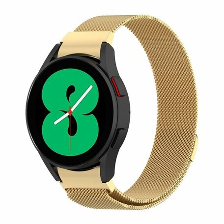 Milanaise-Armband (runder Anschluss) - Gold - Samsung Galaxy Watch 6 - 40mm & 44mm