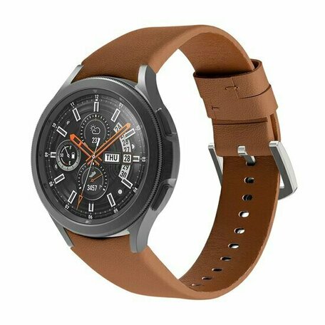 Lederarmband - Braun - Samsung Galaxy Watch 6 - 40mm & 44mm