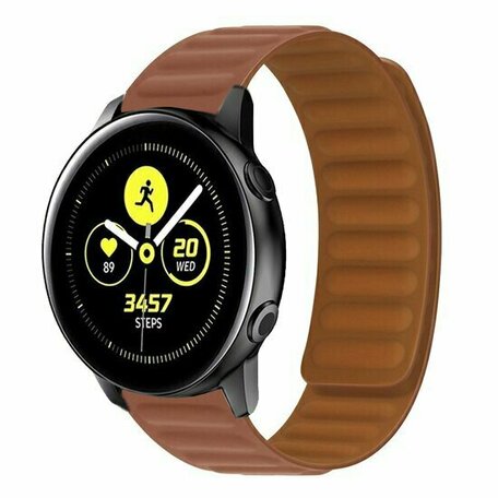 Silikon Loop Armband - Braun - Samsung Galaxy Watch 6 - 40mm & 44mm