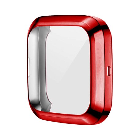 Fitbit Versa 2 Soft TPU Fall (vollständig geschützt) - Rot